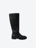 Shoopen [Basic] 3Cm Flat Long Boots (Standard Fit) Hpwxlfft01
