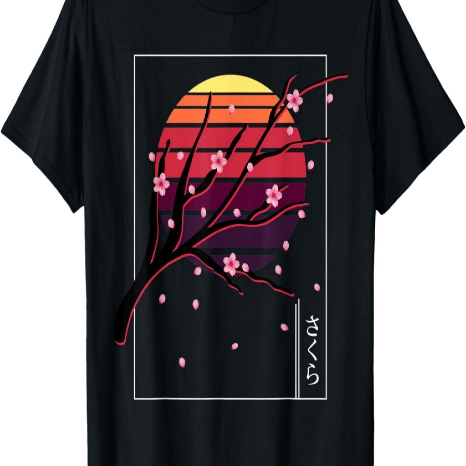 Sakura Cherry Blossom T-Shirt(5) S