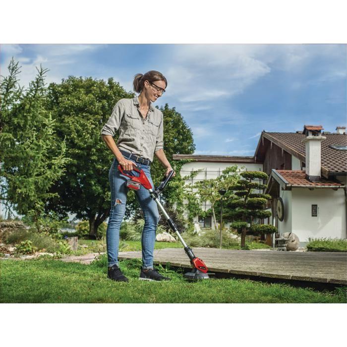 Akülü Kenar Kesme Makinesi - EINHELL - GE-CT 18 Li - 18 V - Ayarlanabilir Motor - Bitki Koruma - 25 cm