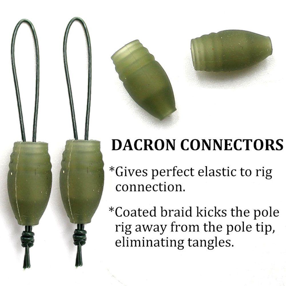 Feeder Tool Method Feeder Tool Stop Bead Fishing Tools Elastic Dacron Connectors Dacron Connectors