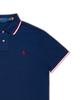 POLO RALPH LAUREN Custom Slim Fit Mesh Polo Shirt - Blue