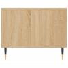 Coffee Table, Sonoma Oak, 60X50X40 Cm, Wood-Based Material
