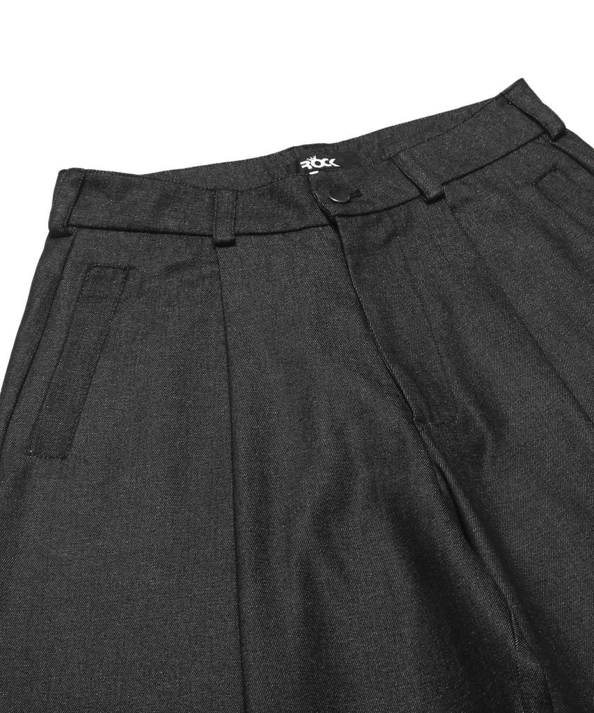 ROCKPSYCHO Wide Curve Denim Pants
