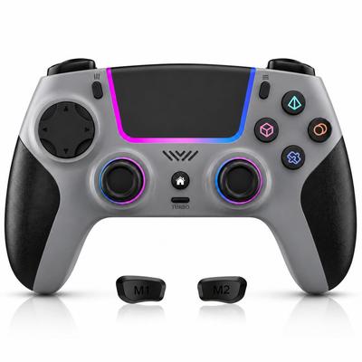 Jingzhan RGB Pro Controller for SONY PlayStation 5: Wireless, Vibration, PC Steam Compatible