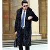 Imitation fur coat autumn and winter new special mink coat men's mink leather whole mink long fur coat