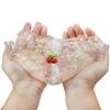 1pc 70ml Clear Slime, Large Size Fluffy Stretchy Sensory Toy, Stress Relief Putty for Kids Adults, DIY Crystal Jelly Clay