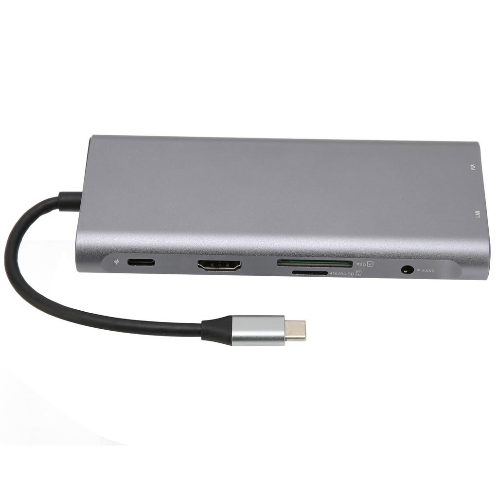 Type C Hub 4K High Definition 5 Gbps Transmission PD Charging Aluminum Alloy Type C Docking Station