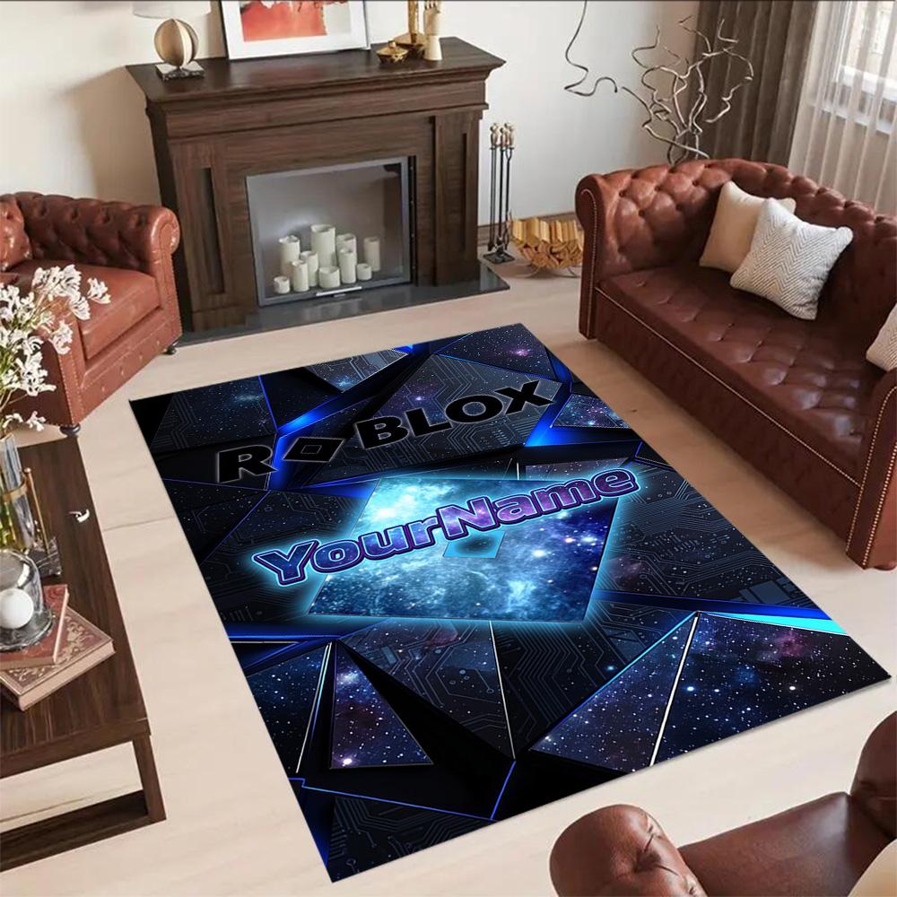 Roblox 261 Personalized Name Carpet Perfect for Dining Room Kitchen Playrooms Entryway Antislip Carpet Decorate Offices Gift for Festivals