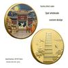 Wenfeng Pagoda Commemorative Coins - Henan Kaifeng Cultural Tourism Collection