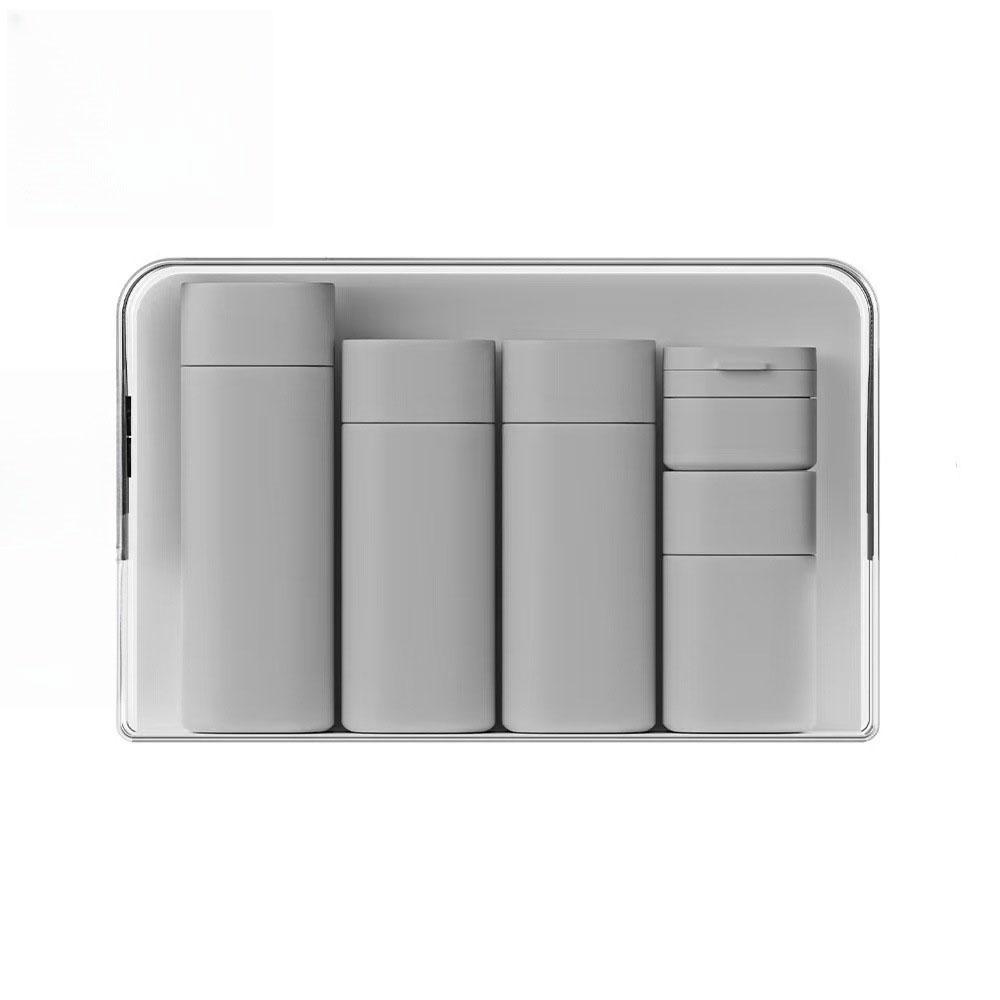 Travel Bottles Set, Silicone Squeezable Containers, Refillable Travel Accessories for Conditioner, Shampoo, Lotion & Body