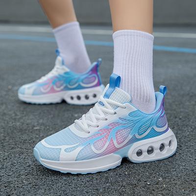 New Large Size Comfortable Shoes Lightweight Casual Fly-woven Mesh Sneakers Breathable Running Shoes