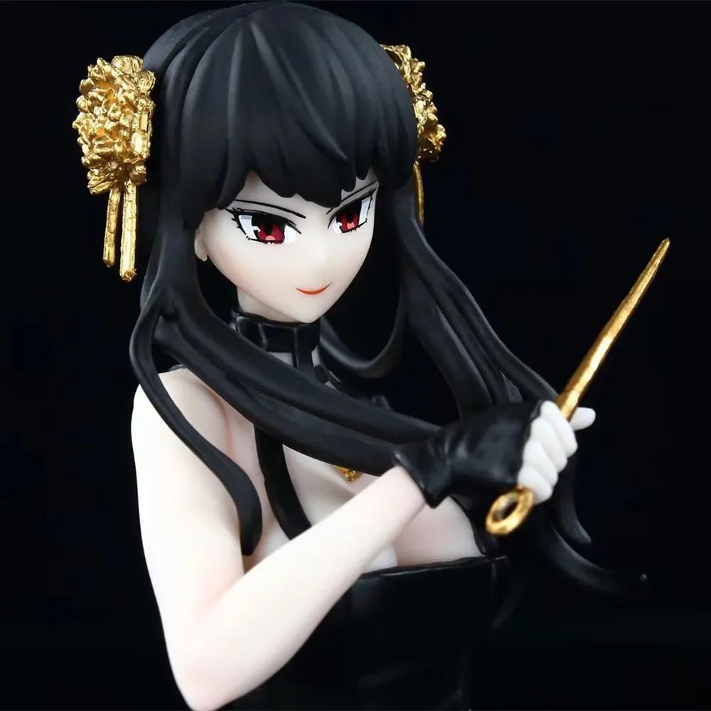 20CM SPY×FAMILY Anime Figure Kawai Anya Forger Yor Forger Action Figures Standing Figurine Collectible Model Doll Toys