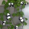 Cute Cartoon Panda Plush Fridge Magnet - Chengdu Travel Souvenir Animal Sticker