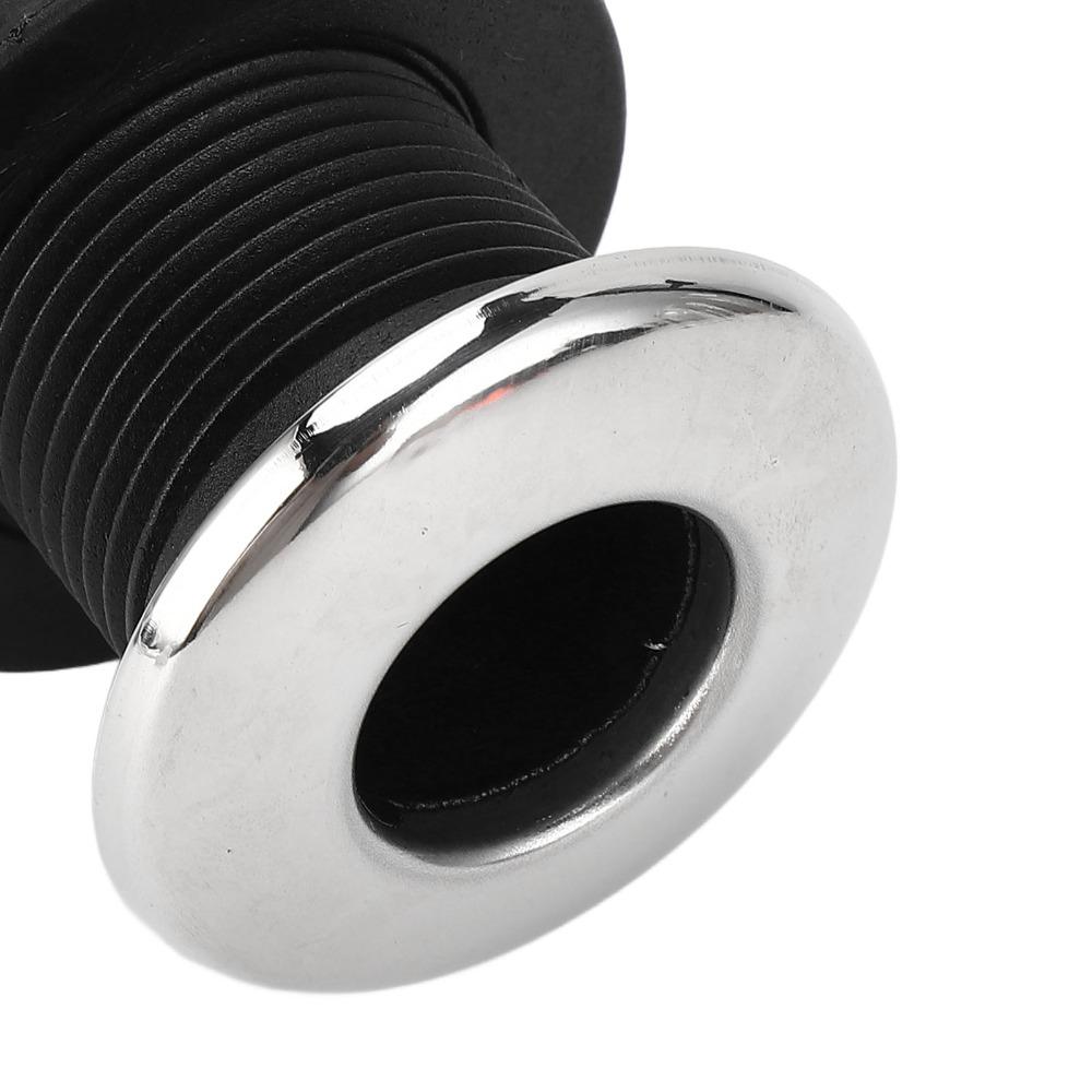 Vielseitige Boots-Rumpfdurchführungen Nylon Boots-Abflussstopfen Marine-Schlauchverbinder Kajak