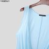INCERUN Men Sleeveless Deep V Fitted Bodysuits One Piece Jumpsuits Underwear