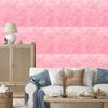 Powder pink and coral glitter wallpaper for living room and bedroom 50x1000