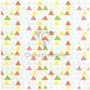 Geschenkpapier - Clairefontaine - Kleine Rollen - Mehrfarbige Dreiecksmuster - 5m x 35cm - 80g