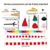 12Pcs Diy Snowman Craft Kit - Clay Snowmen For Christmas Stocking Fillers & Tree Ornaments, Festive Holiday Decorations