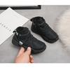 Kids Winter Fleece Lined Martin Boots Boys Girls Casual Warm Shoes
