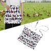 Multiple Pockets Eggs Collecting Gathering Holding Apron for Chicken Duck Eggs Farmhouse