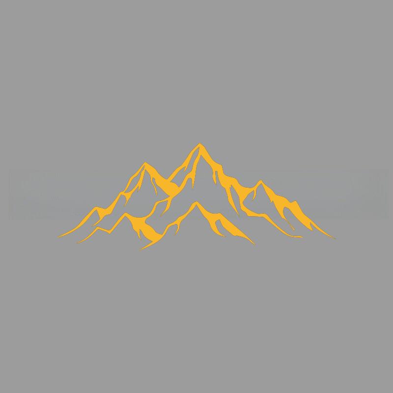 mountains criss-cross creative&funny stickers for cartoon fans&lover,high quality for car trucks motorcycles &laptops