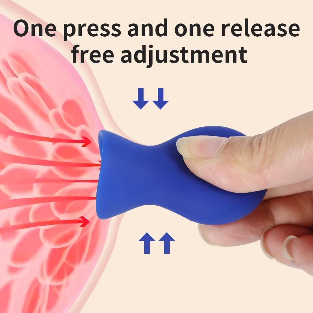 Hot ! 2PCS Nipple Clamps Sucker Pump Suction Cup Breast Massage Clitoris Stimulate Sex Toys For Women Erotic Products Adult Game