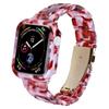 Etui+Pasek z Żywicy do Apple Watch Series 9 41mm 45mm Pasek 38 40mm Pokrowiec Damska Bransoletka do iWatch 8 7 6 SE 5 4 42 mm 44mm Correa