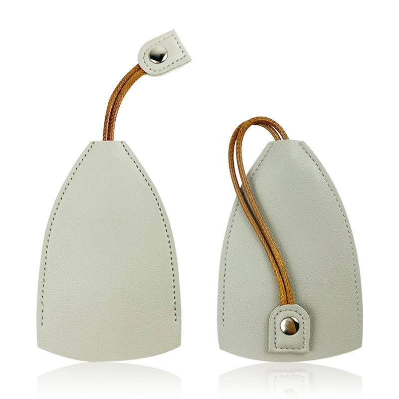 Portable Creative Simple Multifunction Car Keychain Wallet Soft Pu Leather Keys Organizer Holder Coin Purse Small Key Pouch