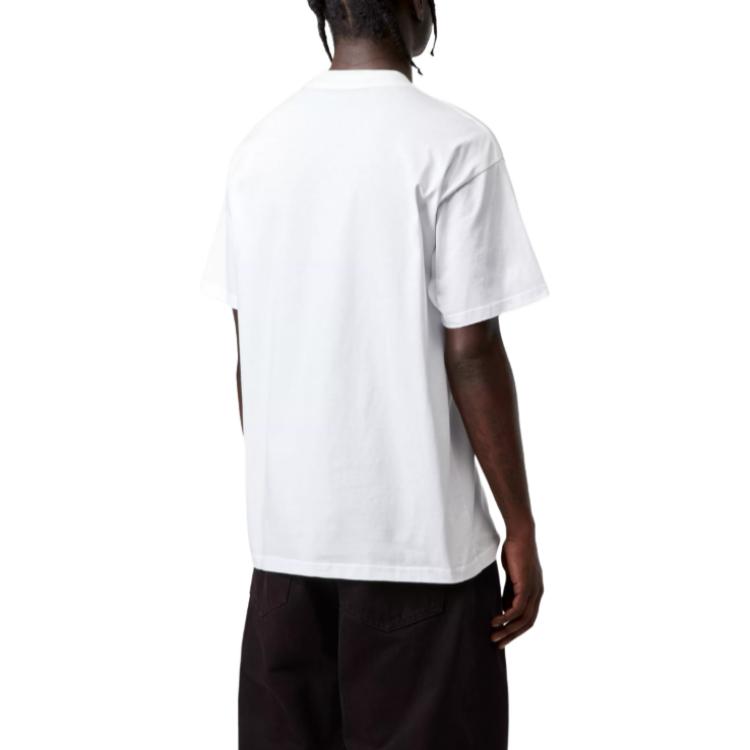 Carhartt WIP FW25 S/S Shattered Logo Pattern Loose Fit Comfortable T-Shirt Men T-Shirts I036016-02-XX