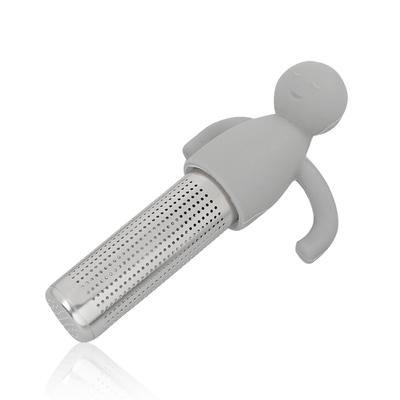 Tea Infusers Strainer Stainless Steel Fine Mesh Silicone Handle Teaware Filter Portable Tea Cup Teabags Decorative Accessories