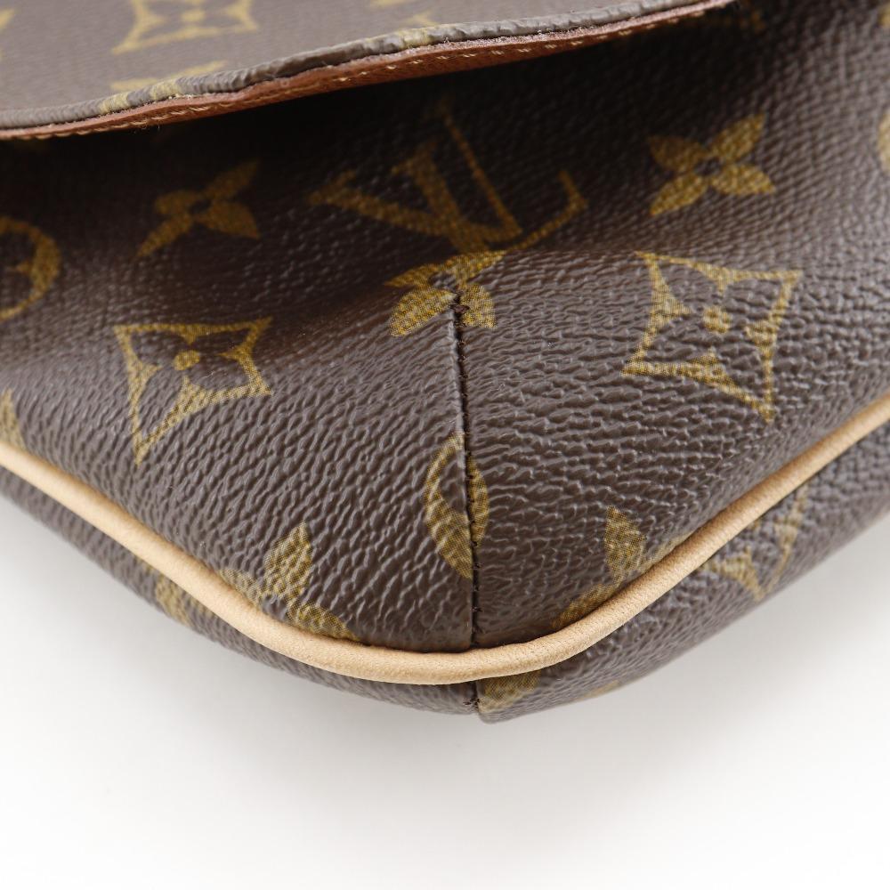 LOUIS VUITTON Muse Tango Shoulder Bag M51257 Short Shoulder Brown Monogram canvas Women Used