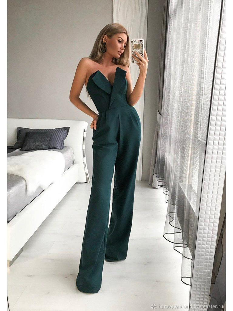 Spring & Summer Chinese Long Skirt Jumpsuit - Oblique Collar, Mid-Waist, Elegant Commuting or Evening Wear.