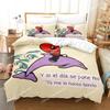 Set Biancheria da Letto Popolare Bad Bunny Stampa 3D Un Verano Sin Ti Copripiumino Piumone Set Letto Regali Taglia USA Singolo Matrimoniale Queen King026