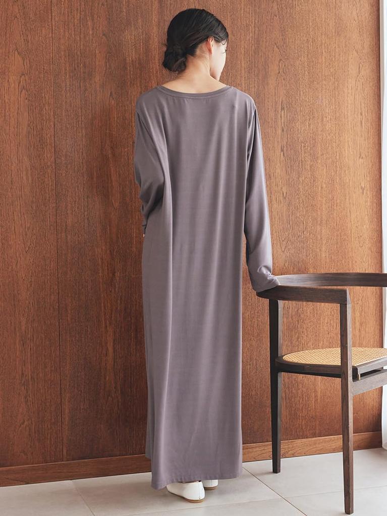 Rayon logo dress PWCO255322DGRYF