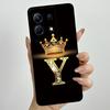 Dla Infinix Note 30 4G 5G Note30 Pro VIP 30i Modne Etui na Telefon z Inicjałami dla Pary Miękki Silikon TPU Osłona Ochronna na Obiektyw