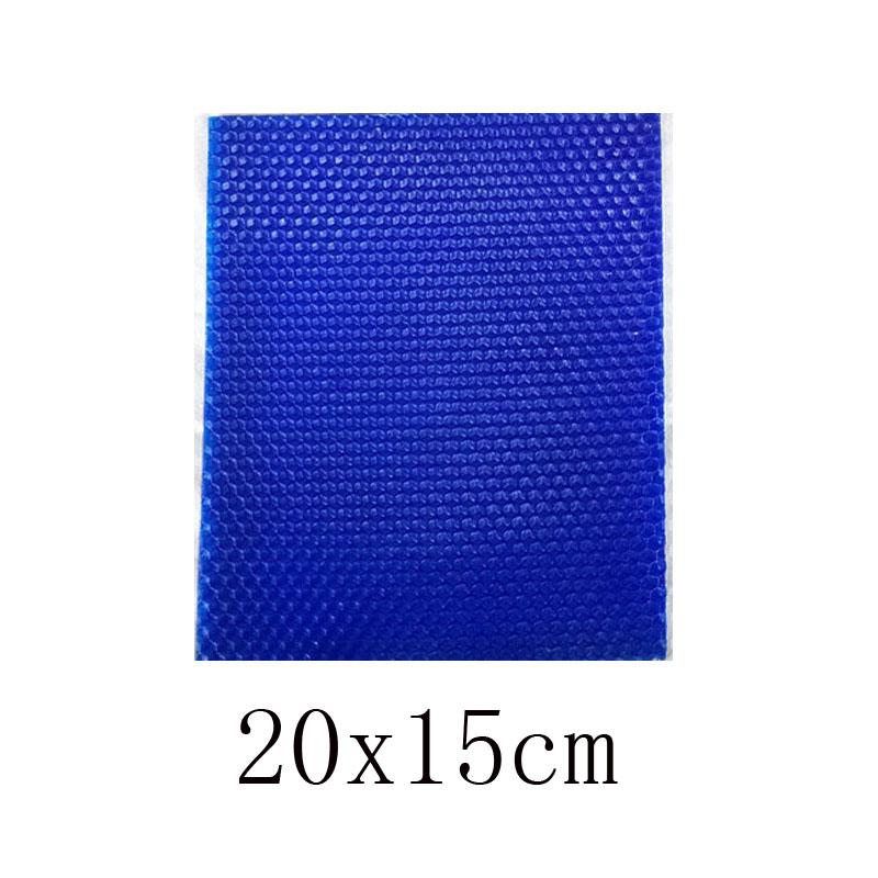 12pcs Color Beeswax Nest Base Sheet 20*15*0. 3cm Natural Bee Material Wax Wedding Birthday Party Diy Craft Wax Roll Sheet