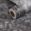 VEELIKE Marble Wallpaper Sticker, Thick, Black, Marble-Look Wallpaper, Peelable, Cutting Sheet, Interior Sheet, Stone-Look, 40cm X 900cm, Easy Applica