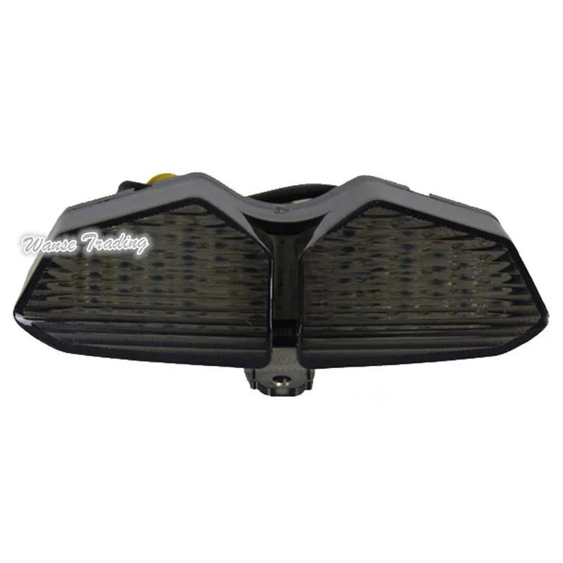 

waase For Yamaha YZF R6 2003 2004 2005 Tail Light Brake Turn Signals Integrated LED Light Smoke Lens