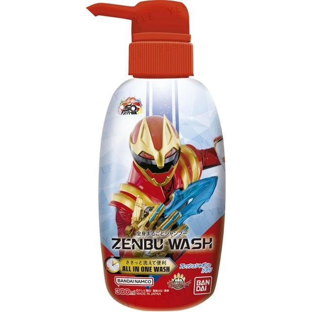 Bandai - Zenbu Wash Отряд Номер Один Годжуугер Всё в Одном Мытье 300ml
