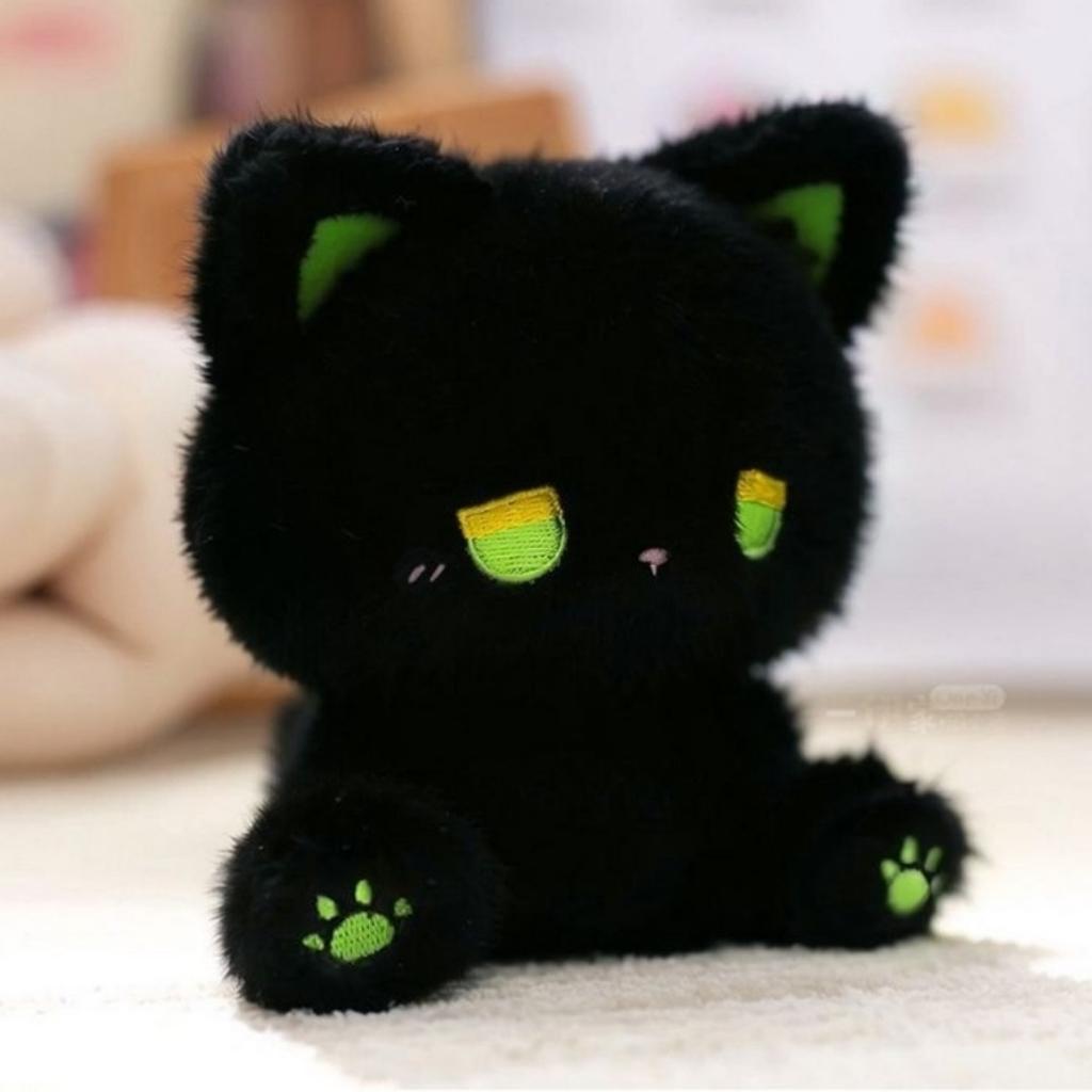 1 pz Morbida Bambola di Peluche Animale 15cm Carino Orso Emo Giocattolo Stupido Giocattolo di Peluche Bambola Gatto Bambola di Stoffa Giocattoli per Bambini Regalo Regali di Compleanno Natale