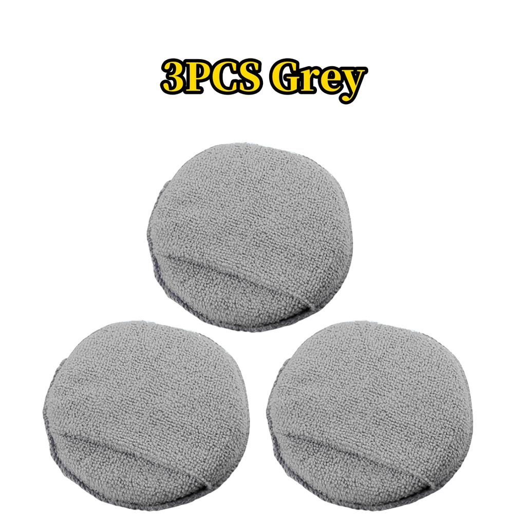 Microfiber Car Applicator Pads Advanced Square Car Paint Polishing and Waxing Sponges Cars Paint and Cockpit Detailing Care Tool