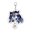 Game Keychains Acrylic Figure School Bag Keychian Holder Key Ring For Children Girl Men Accessories