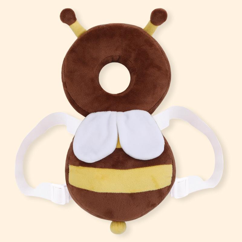 

Baby Head Protection Pillow,Anti-Fall Safety Gear, Adjustable Newborn Head Support for Crawling and Trekking, Yellow Pillow