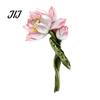 Decorative Light Switch Cover 3D Flower Sticker, Aesthetic Floral Resin Wall Plate Removable Guard Cover, Self Adhesive Art Decor for Home Bedroom