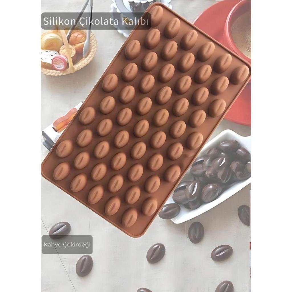 Coffee Bean Pattern Silicone Chocolate Mold