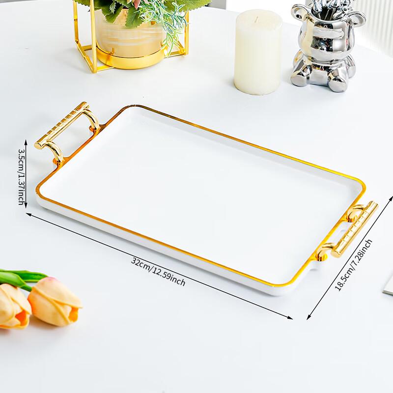 Ru Han Light Luxury Plastic Serving Tray