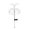 Cross-border Solar LED Jellyfish Garden Light, Waterproof, 7-Color Fiber Optic, Outdoor Lawn Decor.
