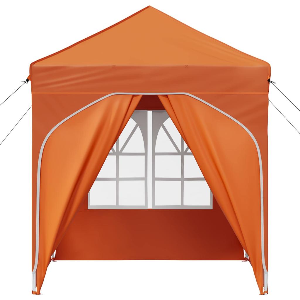 Pop Up Party Tent 192 X 192 X 245 Cm Orange