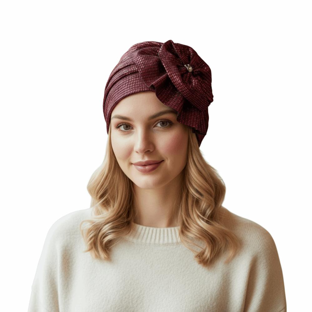 Simple Style Hijabs Wuman Hat Charm Trendy Headgear Fashion Women's Cap  Women