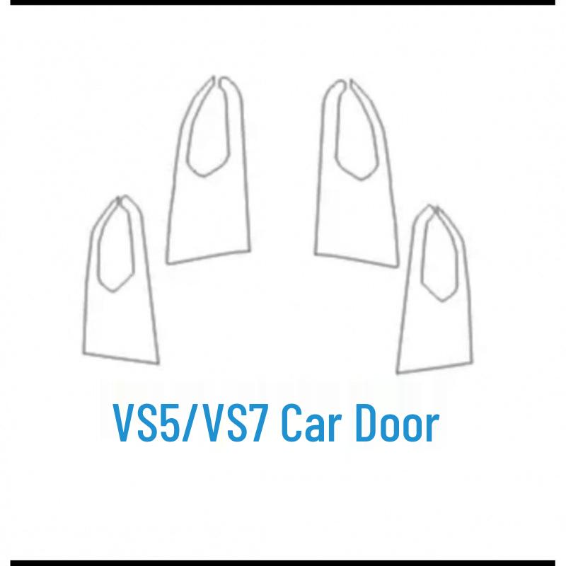 Jetta VS5/VS7 Interior Decorative Sticker for Models 19-25: Screen, Console, Gear Shift Protection.